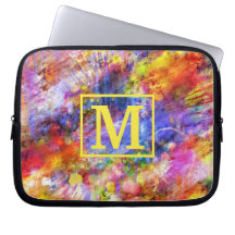 Design de arte do Monograma Dourado