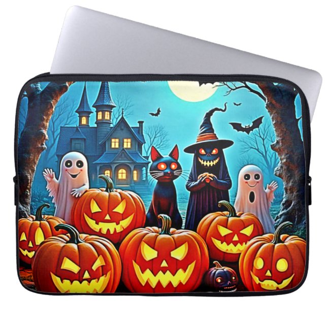 Capa Para Notebook Design de Halloween (Frente)