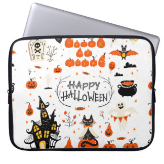 Capa Para Notebook Design de Halloween. Clipes de Halloween com