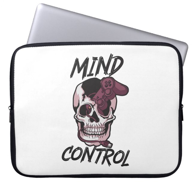 Capa Para Notebook Design de jogos de controle da mente (Frente)