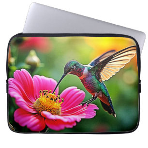 Capa Para Notebook Design de Momentos de Hummingbird Mágico