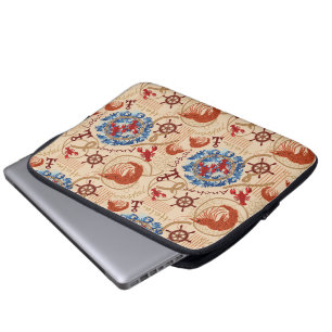 Capa Para Notebook Design de núcleo do Crustáceo