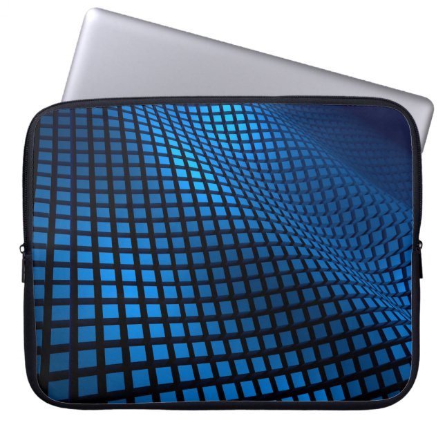 Capa Para Notebook design de onda abstrato (Frente)