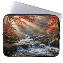 Design de outono para capas de laptop