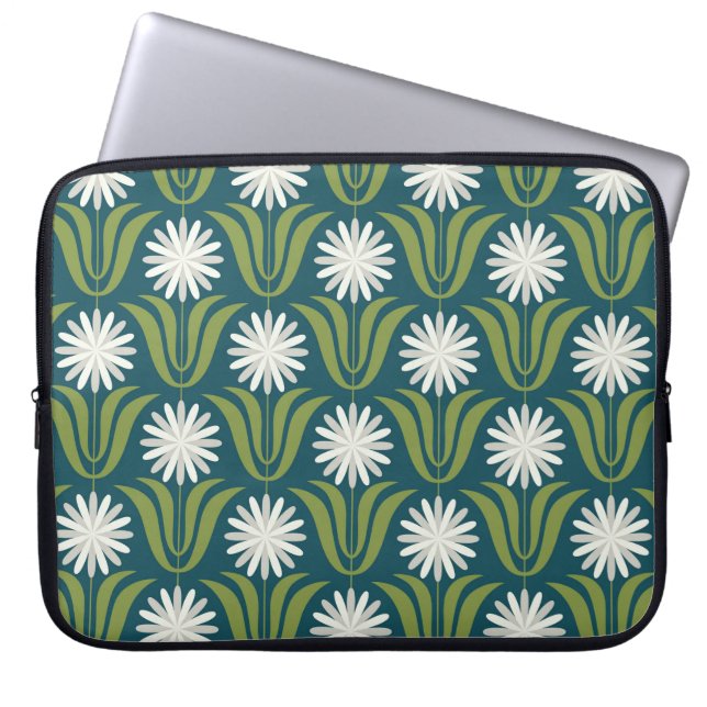 Capa Para Notebook Design de padrão sem soldadura da ventoinha. Estil (Frente)