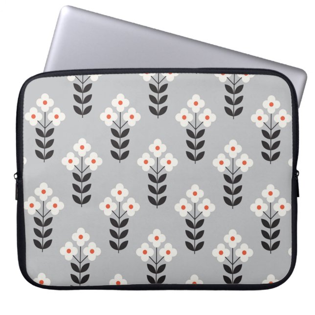 Capa Para Notebook Design de padrão sem soldadura da ventoinha. Estil (Frente)