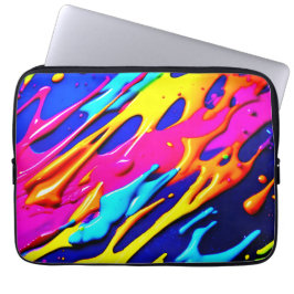 Capa Para Notebook Design de respingo de neon