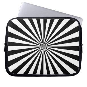 Capa Para Notebook Design de roda de rotação de ruptura do Sol ópt
