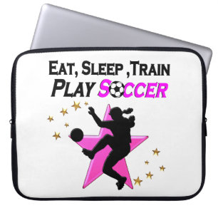 Capa Para Notebook DESIGN DE SOCCER DE REPRODUÇÃO DE TINTA bonito