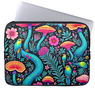 Capa Para Notebook Design de Sonho Whimsical em Floresta Encantada