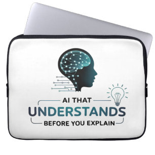 Capa Para Notebook Design de tecnologia inteligente de inteligência a