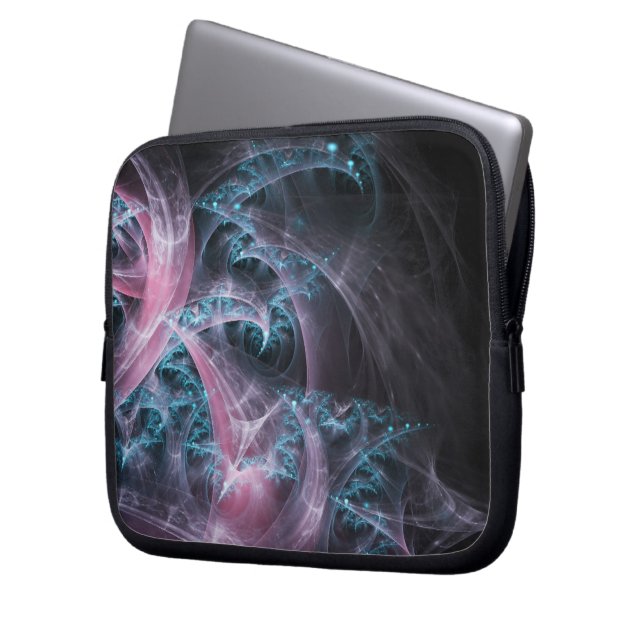Capa Para Notebook design de textura fractal (Frente Esquerda)
