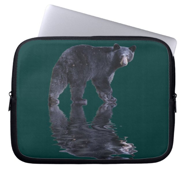 Capa Para Notebook Design de Ursos para Animais e Animais Selvagens (Frente)