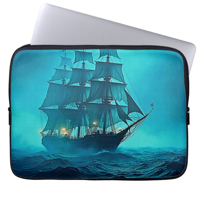 Capa Para Notebook Design de Voyage no Oceano Incrivelmente Bonito (Frente)