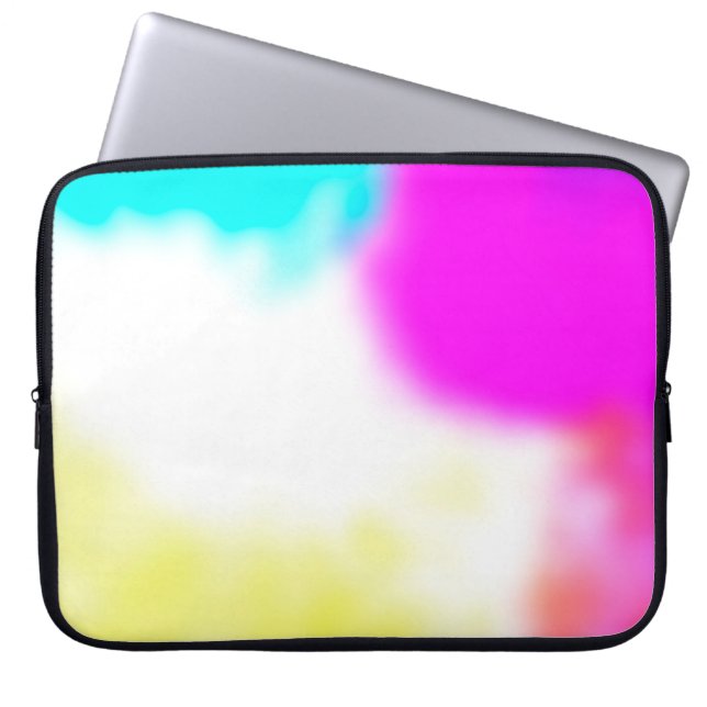 Capa Para Notebook design digital blur de textura de fundo (Frente)
