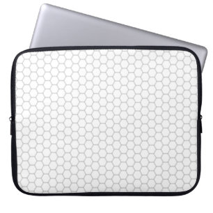 Capa Para Notebook Design do padrão Honeycomb