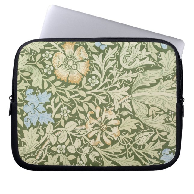 Capa Para Notebook Design do papel de parede de William Morris (Frente)