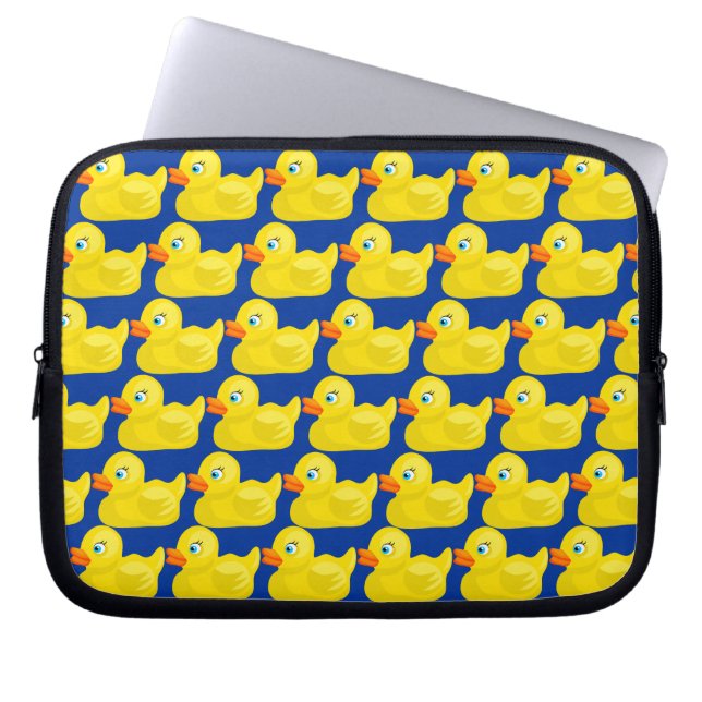 Capa Para Notebook Design Ducky de borracha amarelo impressionante do (Frente)