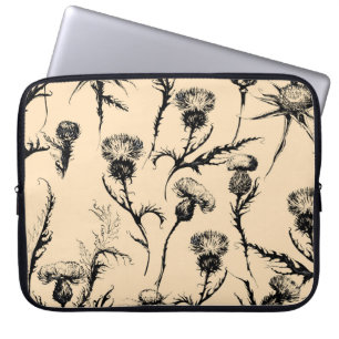 Capa Para Notebook design floral, decoração de casa, decoração gráfic
