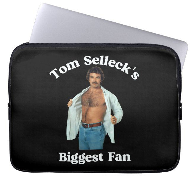 Capa Para Notebook Design Retro no Estilo do Maior Fã de Tom Selleck (Frente)