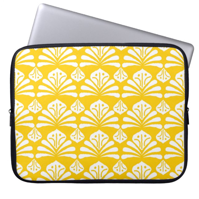 Capa Para Notebook Design típico de batik indonésio, combinação de ka (Frente)