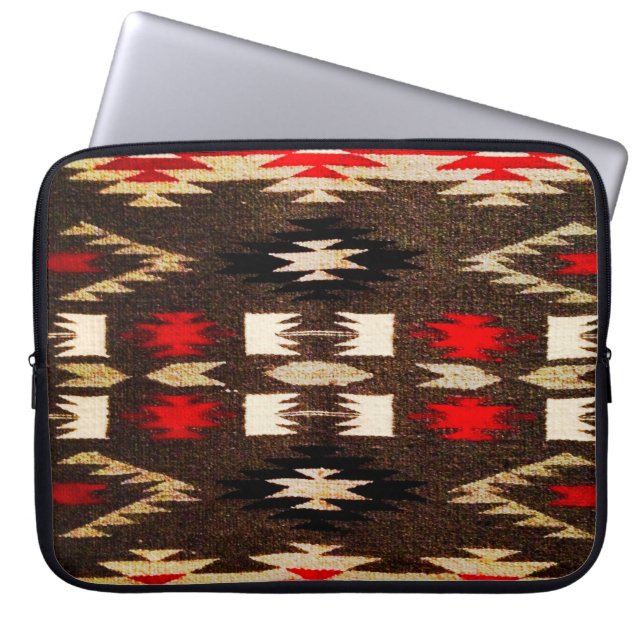 Capa Para Notebook Design tribal americano nativo (Frente)