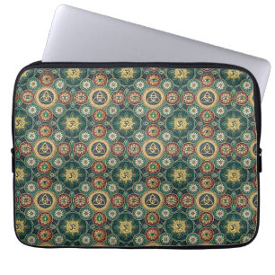 Capa Para Notebook Designo Sagrado Místico - Padrão de Mandala Espiri