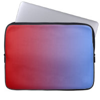 Desvanecimento vermelho às cores azuis, projeto