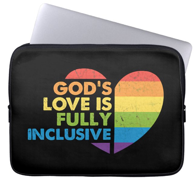 Capa Para Notebook Deus Gay Cristão Lgbt (Frente)