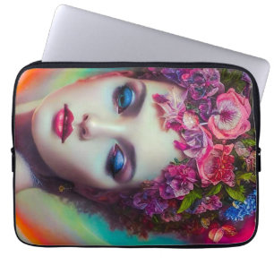 Capa Para Notebook Deusa Flor