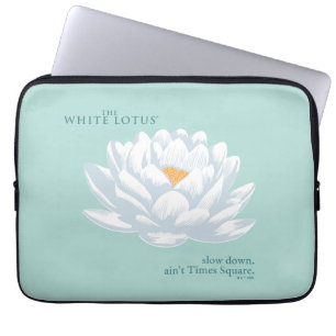 Capa Para Notebook Devagar, Ain Times Square - O Lotus Branco