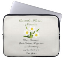 Dezembro Nascimento Mês Flor Narciso Elegante