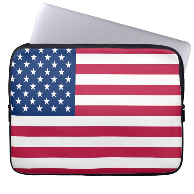 Capa Para Notebook Dia da Independência da Bandeira dos Estados Unido (Frente)