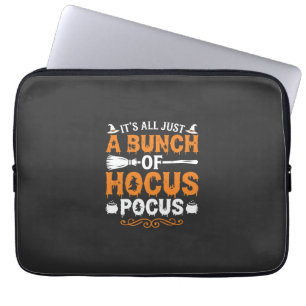 Capa Para Notebook Dia das Bruxas É Tudo Apenas Hocus Pocus Feiticeir