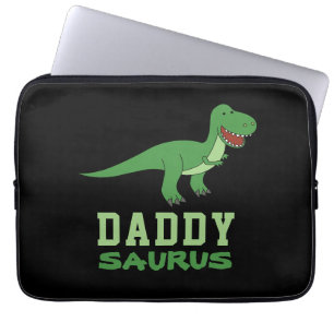 Capa Para Notebook Dia de os pais de Pai Dino Daddysaurus Dinosaur T-