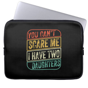 Capa Para Notebook Dia de os pais Eu Tenho Duas Filhas