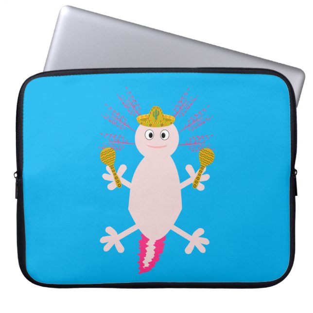 Capa Para Notebook Dia do Axolotl Mexicano Morto (Frente)