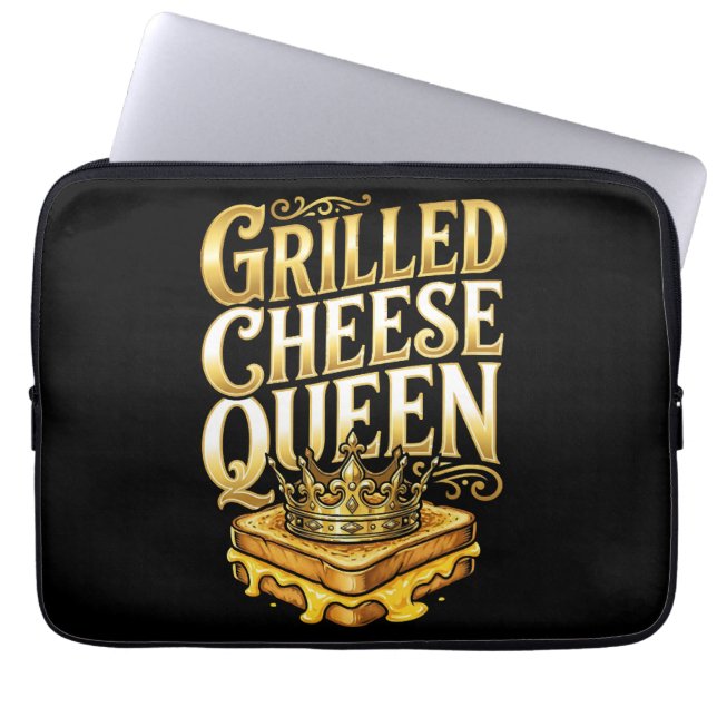 Capa Para Notebook Dia do Queijo Grelhado (Frente)