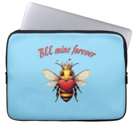 Capa Para Notebook Dia dos Namorados Abelha Engraçada