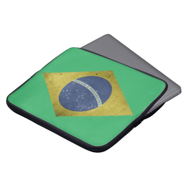 Capa Para Notebook Diamante brasileiro (Frente Topo)
