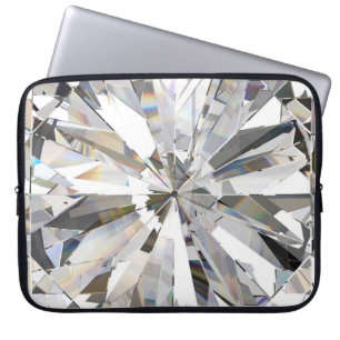 Capa Para Notebook Diamante Realista: Fechamento 3D