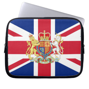 Capa Para Notebook Diamond Jubilee Union Flag e Royal Crest