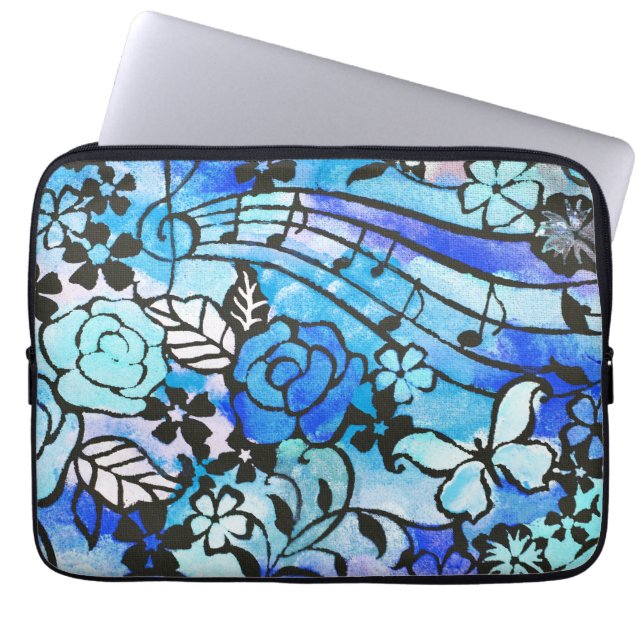 Capa Para Notebook Dias felizes estão aqui de novo, Laptop Bag (Frente)