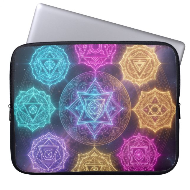 Capa Para Notebook Die 7 Chakren´6 (Frente)