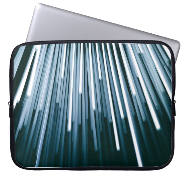 Capa Para Notebook Digital branco e preto (Frente)