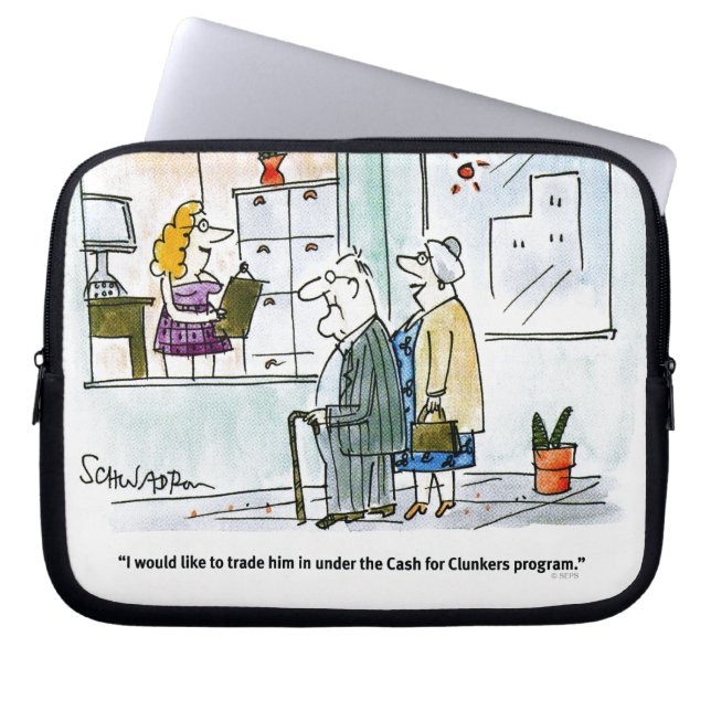 Capa Para Notebook Dinheiro para Clunkers (Frente)