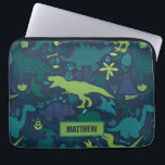 Capa Para Notebook Dino Doodle Silhouettes Kids Dinossaur<br><div class="desc">Dino Doodle Silhouettes Kids Dinossauro Personalizou Um Padrão Pré-Histórico Bestial.</div>