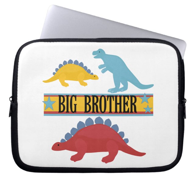 Capa Para Notebook Dinossaur Big Brother (Frente)