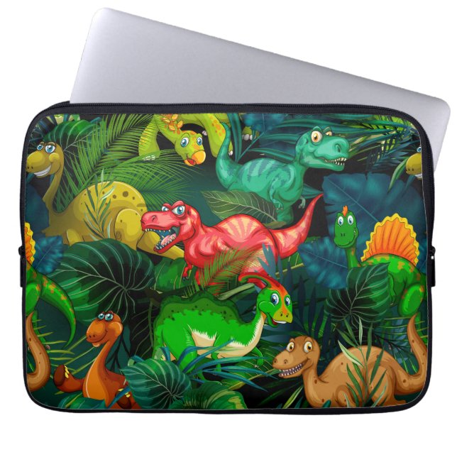 Capa Para Notebook Dinossaur Park (Frente)