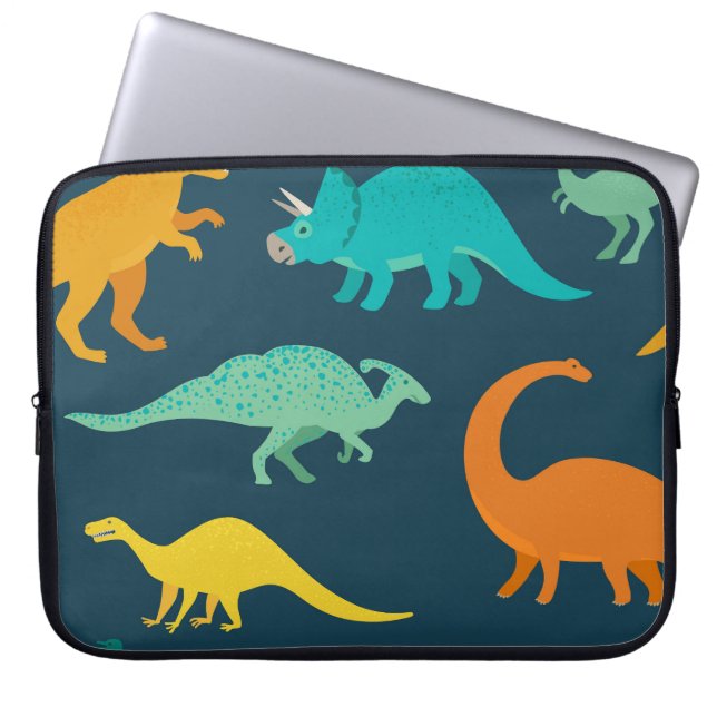Capa Para Notebook Dinossauro Aventura: Carteira de Enfermeiro para C (Frente)